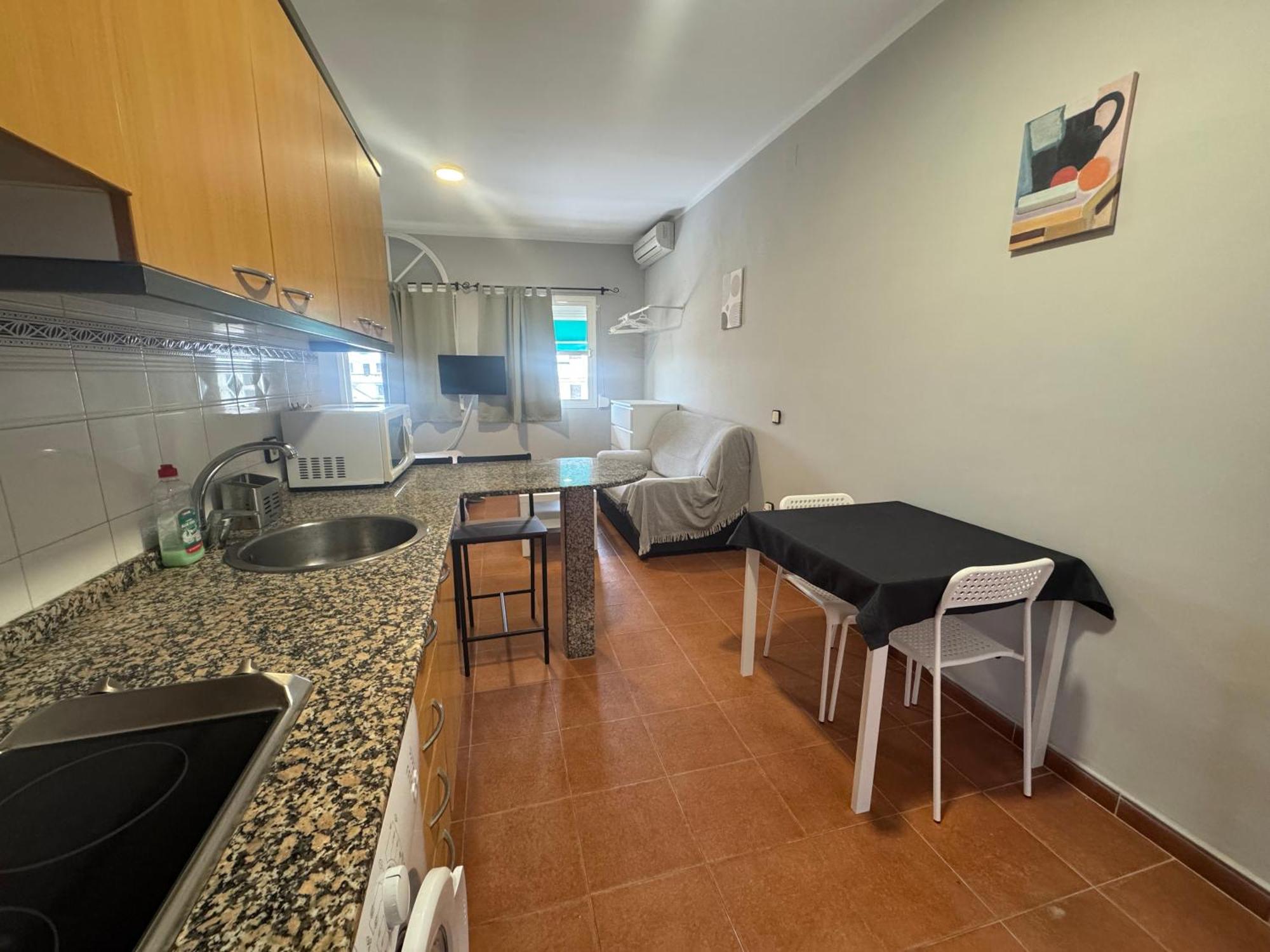 Hostal Miramar Los Canos De Meca Bagian luar foto